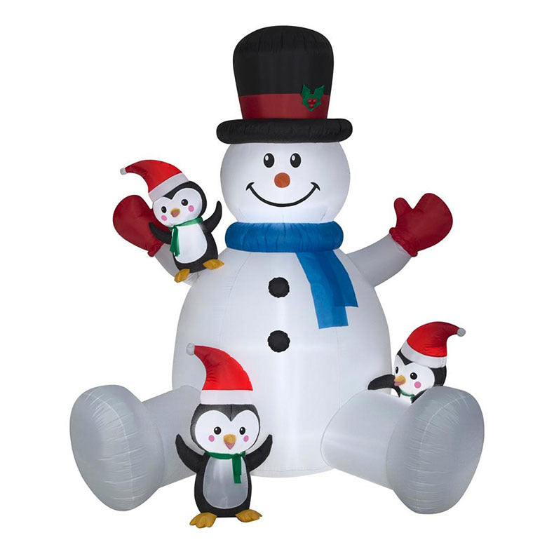 7FT Christmas Inflatable Snowman Outdoor Indoor Holiday Yard Inflatables Home Decor