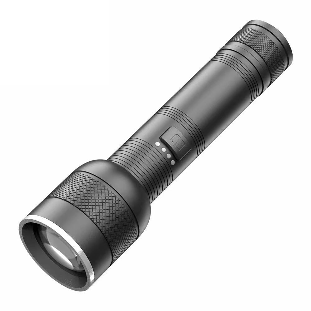 100000 Lumens Powerful Flashlight, Super Bright Rechargeable LED Handheld Flashlights for Hiking Hunting Camping Zoomable Outdoor Flashlights