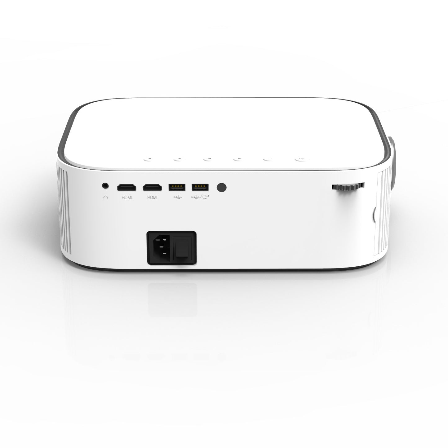 Portable Projector, Mini Video Projector Compatible with iOS/Android/Win for Outdoor Movie, Home Theater