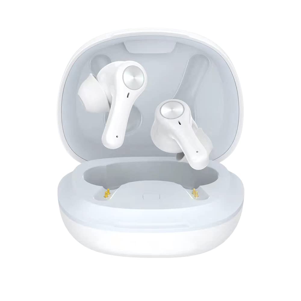 MOONSUN Hearing Amplifier for Seniors, Rechargeable Sound Hearing Amplifier with Noise Reducation, Including Charging Case, for Adults and Senior, A Pair