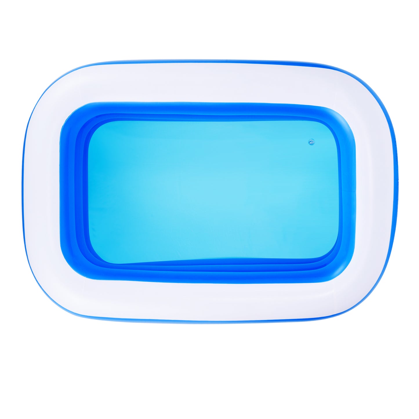 Inflatable Swimming Pools, Inflatable Pool for Kids, Kiddie, Toddler, 117" X 69" X 53" for Outdoor, Backyard, Garden, Indoor