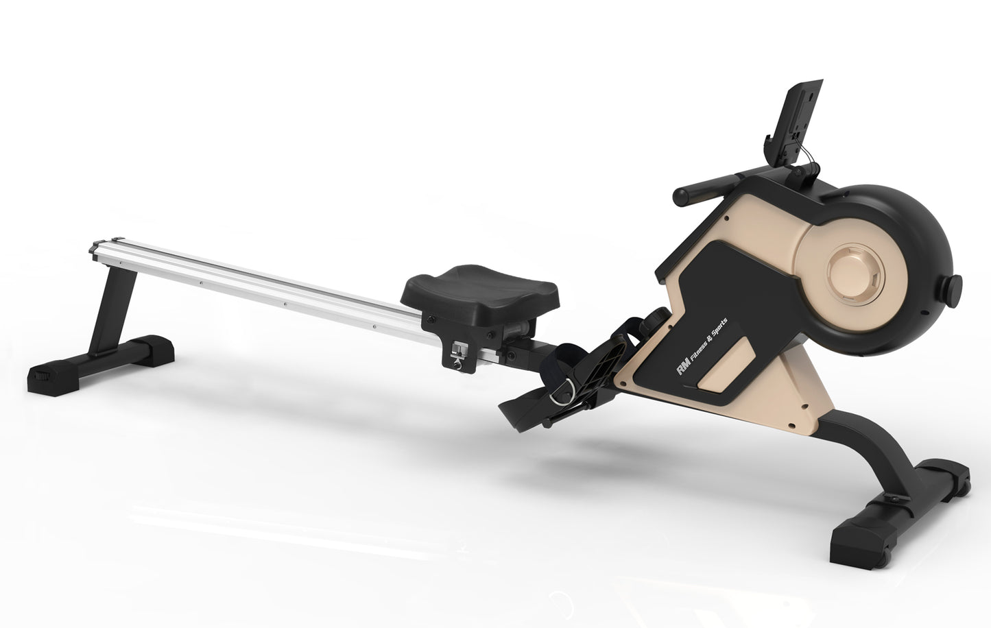 MOONSUN Rowing Machine Indoor Rower with Magnetic Tension System,LED Monitor and 8-level Resistance Adjustment Equipment