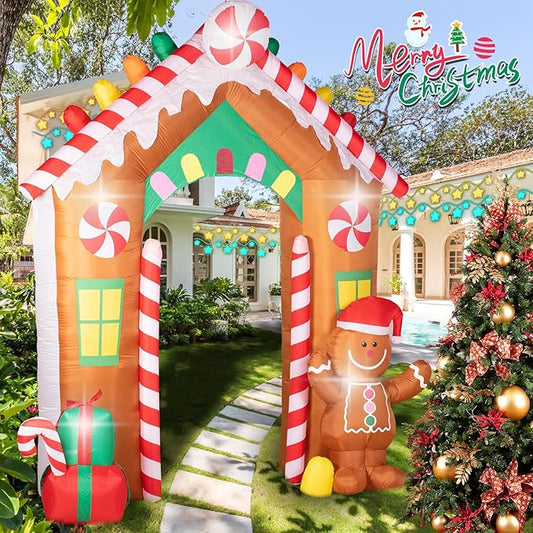 Bright Inflatable Storefront Arch - Fast Blow-Up, Weather-Resistant Design for Retail Promotions, Street Marketing & Pop-Up Events