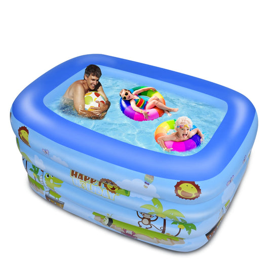 MoonSun Inflatable Pools Kiddie Pool Swimming Pool
