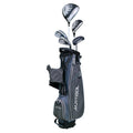 MoonSun 5 Piece Golf Club Set with Bags for Junior 11-13 Years Boys & Girls Gray - Right Hand & Left Hand