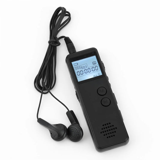 Voice Recorder, 16GB Digital Voice Audio Recorder, with Rechargeable Stereo HD Noise-free Recording Voice