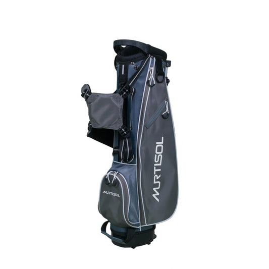 MoonSun 5 Piece Golf Club Set with Bags for Junior 11-13 Years Boys & Girls Gray - Right Hand & Left Hand